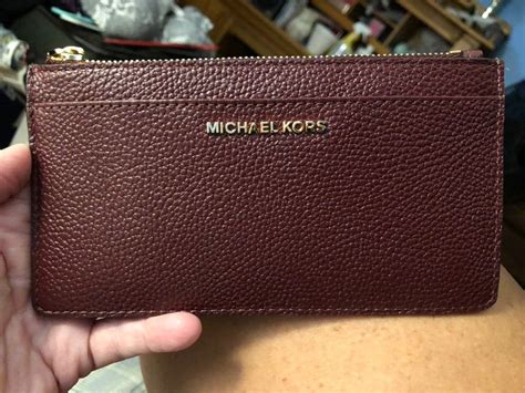 maroon michael kors wallet|Michael Kors wallets on clearance.